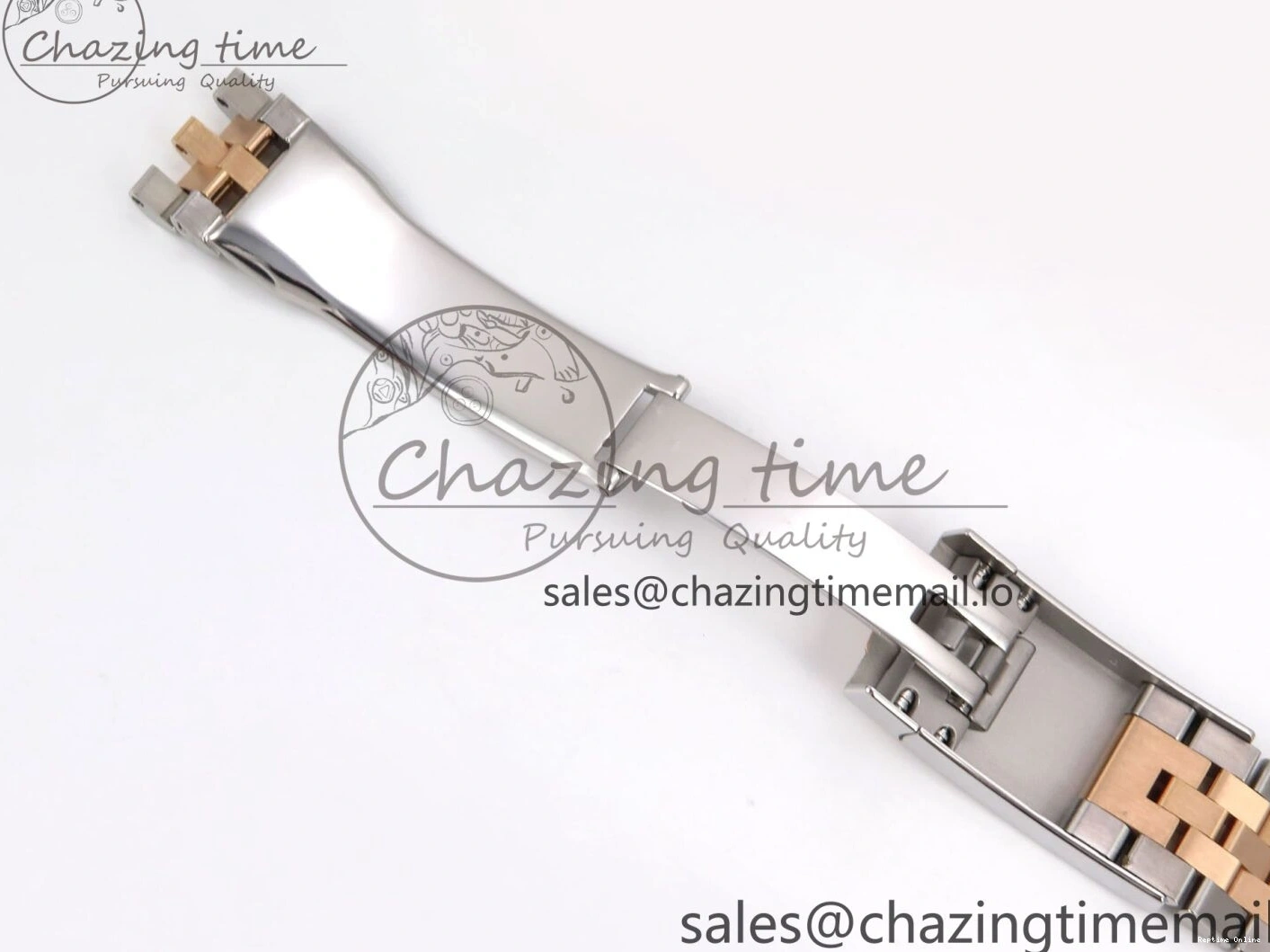 0130 DateJust 41 126331 ARF 1:1 Best Edition 904L Steel Brown Diamonds Dial on SS RG Jubilee Bracelet SH3235（Gain Weight） Thermal 1111